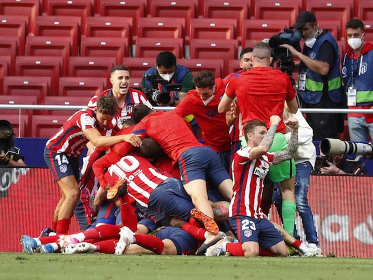 Atletico Madrid chỉ còn cách chức vô địch La Liga 1 chiến thắng nữa