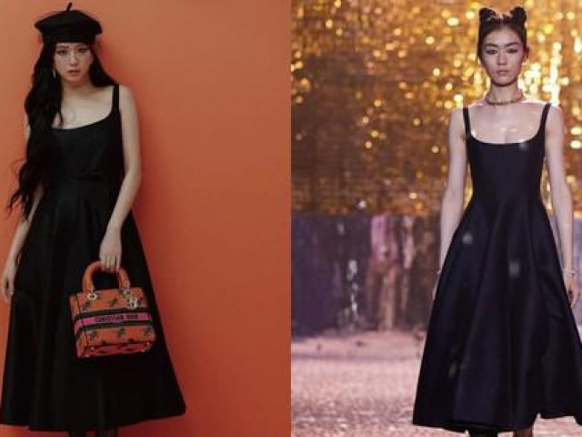 Thời trang - Diện trang phục Dior được lấy cảm hứng từ chính mình, Jisoo có đẹp hơn người mẫu?