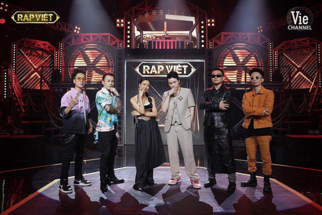 Các giám khảo chương trình&nbsp;Rap Việt. Ảnh: Internet.