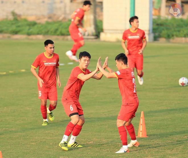 Xuân Trường là một trong những lựa chọn cho tuyến giữa của đội tuyển Việt Nam. Ảnh: VFF