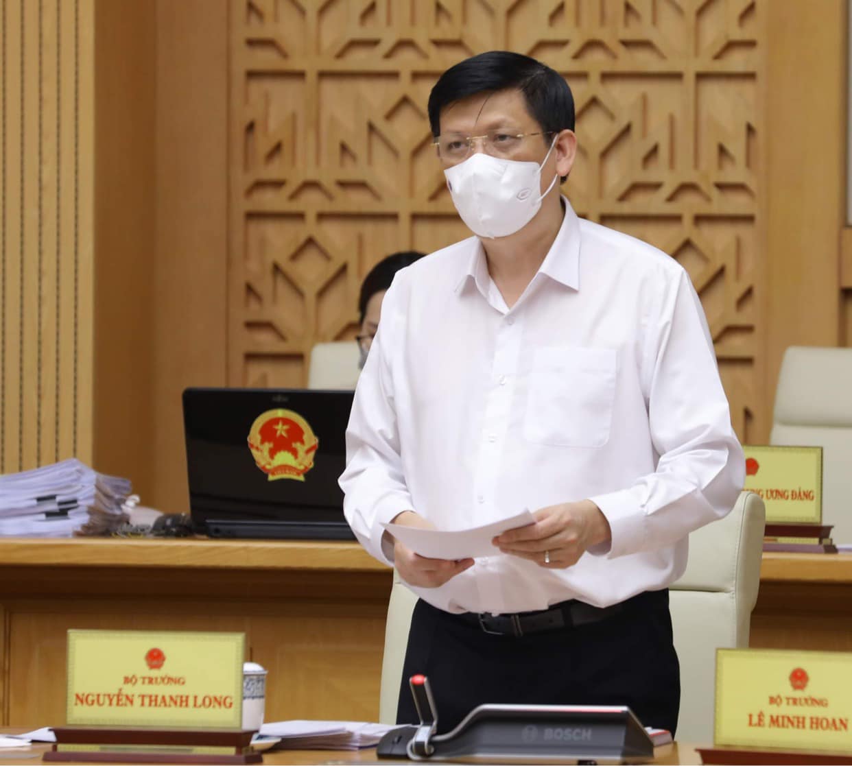 GS.TS Nguyễn Thanh Long Bộ trưởng Bộ Y tế.