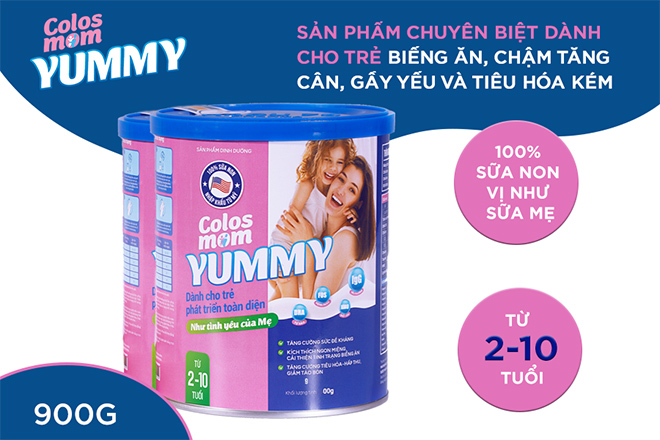 Colosmom Yummy – 3 tầng “miễn dịch” cho con một hệ tiêu hóa và sức đề kháng khỏe mạnh - 6
