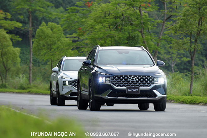 Hyundai Santa Fe 2021 đã chính thức có mặt tại Hyundai Ngọc An - 1