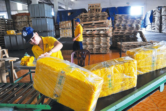 Xuất khẩu cao su sang Trung Quốc tăng mạnh