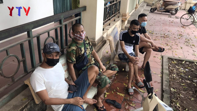 4 người trong nhóm bị xử phạt - Ảnh: Cổng thông tin điện tử huyện Yên Dũng