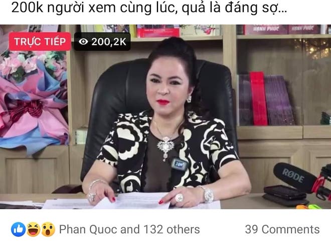 Bà Phương Hằng đã tạo ra một "hot trend" thu hút sự quan tâm đặc biệt của người dùng mạng xã hội.