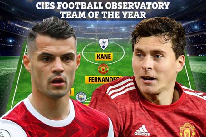 Xhaka và Lindelof bất ngờ được CIES vinh danh