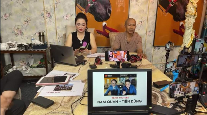 Hé lộ hình ảnh ê-kíp hùng hậu đứng sau livestream của "hiện tượng mạng" CEO Phương Hằng - 3