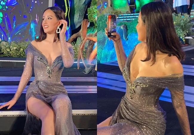 Vì sự cố này, Mai Phương Thúy đã phải lên tiếng đính chính là do góc máy khiến cô vướng phải tình huống dở khóc dở cười.
