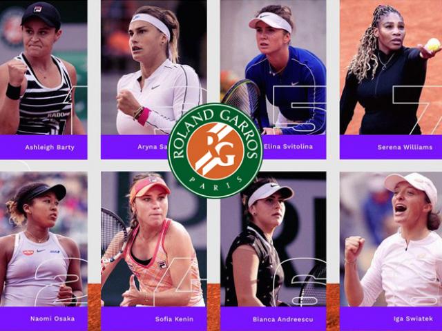 Lịch thi đấu tennis đơn nữ giải Roland Garros 2021