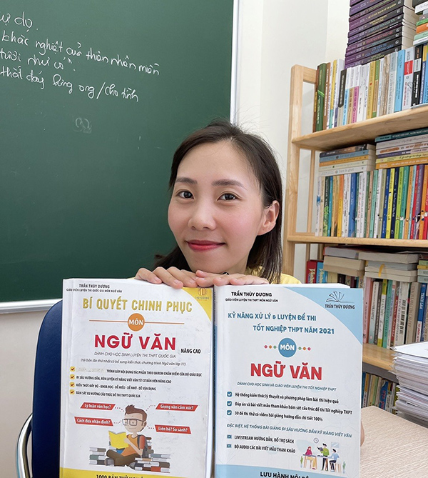 Đến nay, đầu sách do cô biên soạn đã đến tay hơn 10.000 học sinh (tương đương 10.000 cuốn)