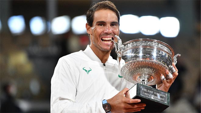 Nadal đã 4 năm liền vô địch đơn nam Roland Garros