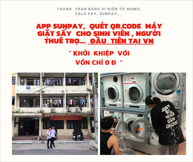 SunPay: Cuộc cách mạng biến máy giặt gia đình thành “máy giặt công nghệ” - 3