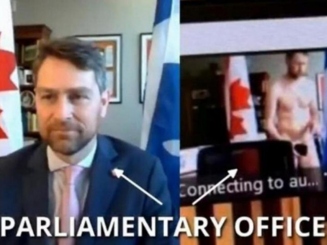 Thế giới - Nghị sĩ Canada từ chức vì bê bối khỏa thân, đi vệ sinh khi họp trực tuyến