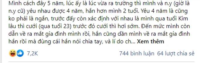 "Đá" người yêu vì lỡ làm bạn thân có bầu, chàng trai gặp "quả báo" sau 5 năm - 1