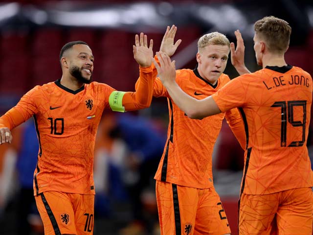 Depay là điểm tựa của Hà Lan ở EURO 2021