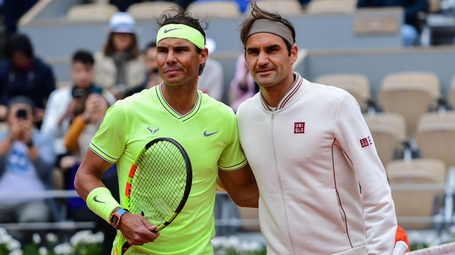 Federer và Nadal đang cùng giữ kỷ lục 20 danh hiệu Grand Slam