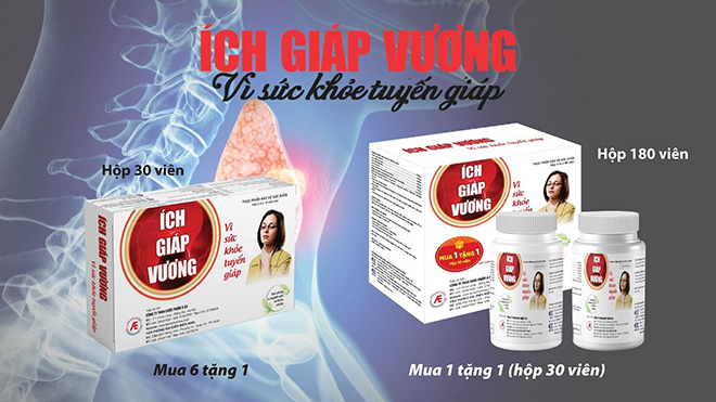 Thực phẩm bảo vệ sức khỏe Ích Giáp Vương