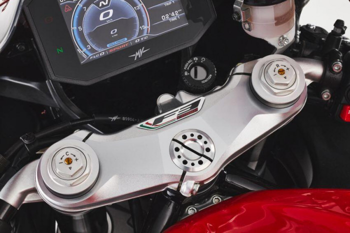 Ra mắt mô tô thể thao MV Agusta F3 Rosso 2021 với áo choàng đỏ rực - 18