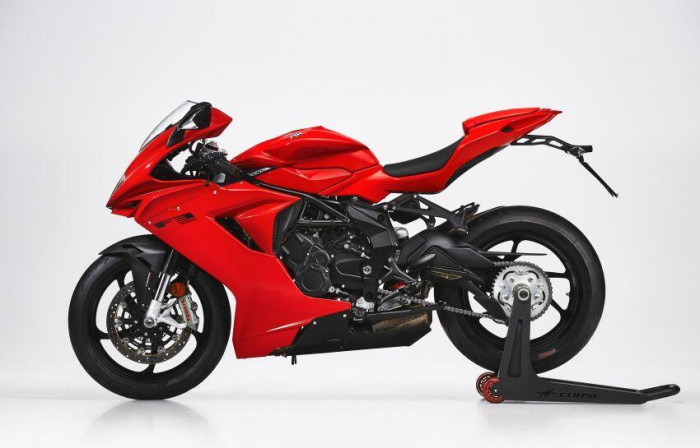 Ra mắt mô tô thể thao MV Agusta F3 Rosso 2021 với áo choàng đỏ rực - 7