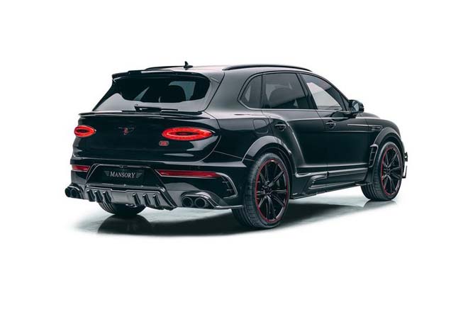 Bentley Bentayga lột xác thành mãnh thú qua tay hãng độ Mansory - 6