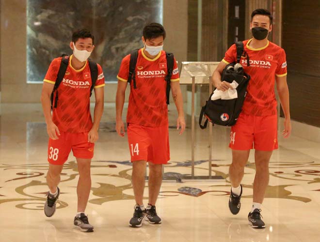 Các học trò của HLV Park Hang Seo sẵn sàng cho trận giao hữu tổng duyệt gặp ĐT Jordan, trước loạt trận vòng loại World Cup