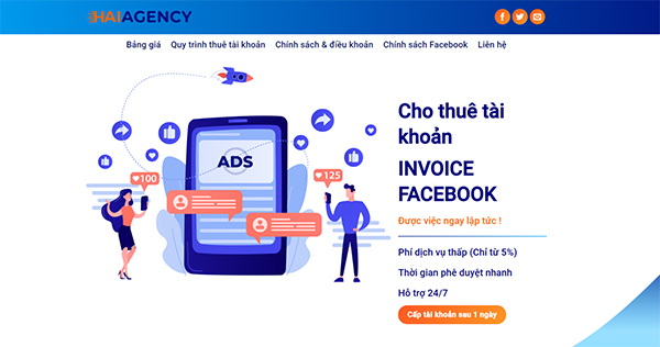 Các dịch vụ đang là thế mạnh của Nguyễn Minh Hải