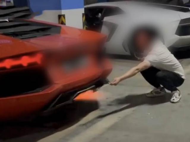 Bạn trẻ - Cuộc sống - Lấy Lamborghini ra để nướng thịt, chàng trai trả giá cực gắt