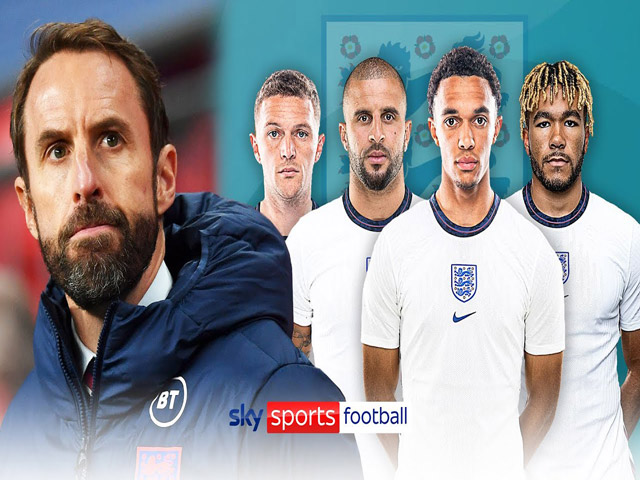 Bóng đá - ĐT Anh dự EURO với 4 bệnh binh, 4 hậu vệ phải: HLV Southgate "đánh bạc"