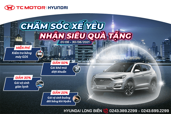 Bảo vệ xế yêu ngày hè cùng Hyundai Long Biên - 3