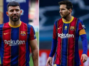 Bóng đá - Messi sẽ ở lại Barca tới 2023 vì Aguero: &quot;Bàn thắng&quot; đáng giá của siêu sao Argentina