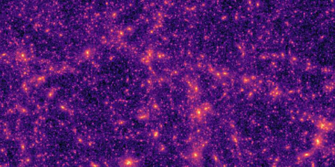Bản đồ vật chất lối mới làm lộ ra các điểm đen chính là những "lỗ thủng vũ trụ", nơi hầu như không có vật chất tối lẫn vật chất thông thường - Ảnh: DES