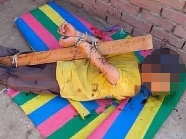 Phi thường - kỳ quặc - Con trai bị tố ăn trộm, ông bố trát mật ong lên người con để "mời" ong đến đốt và cái kết