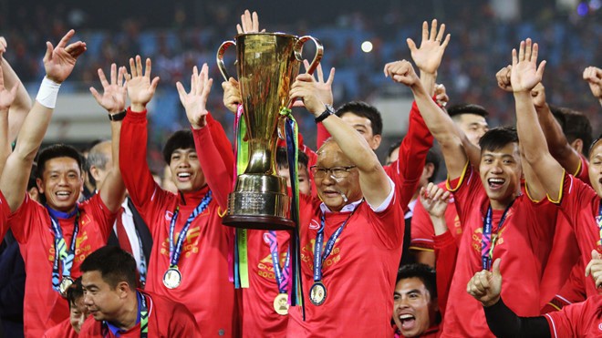 Việt Nam là nhà đương kim vô địch AFF Cup. Ảnh: AFF