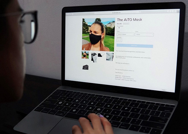  Trên website của thương hiệu AiTO Mask của Phần Lan, một set 2 chiếc khẩu trang từ nhà sản xuất Dony được bán lẻ có giá 11,5 Euro, tương đương 161 nghìn đồng/chiếc.