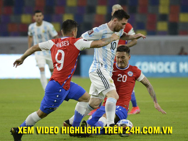 Video Argentina - Chile: Messi "thông nòng" vẫn hứng kết cục tiếc nuối