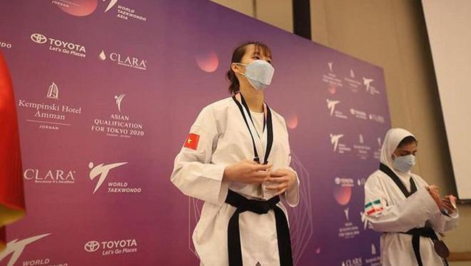 Võ sĩ Trương Thị Kim Tuyền giành vé dự Olympic Tokyo 2020 phần lớn nhờ sự đồng hành của doanh nghiệp với đội tuyển taekwondo quốc gia.