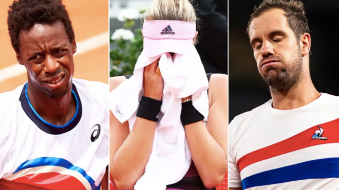 Không còn tay vợt Pháp nào tại vòng 3, đơn nam và nữ Roland Garros