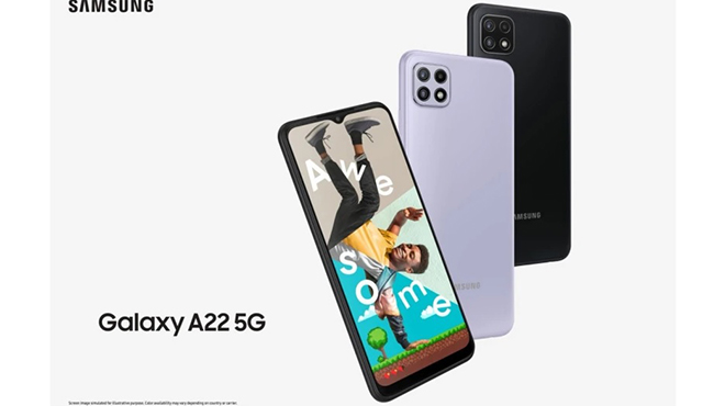 Ra mắt Galaxy A22 5G pin 5000 mAh, giá từ 6,4 triệu đồng - 3