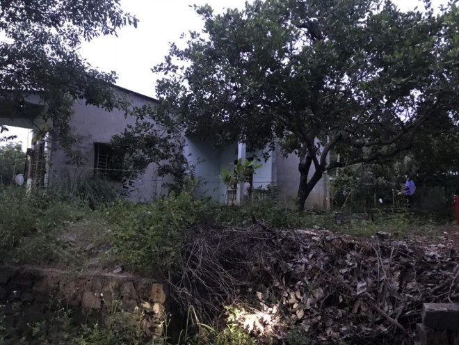 Nhà anh Vương, nơi xảy ra án mạng.