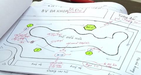 Sơ đồ hiện trường vụ án