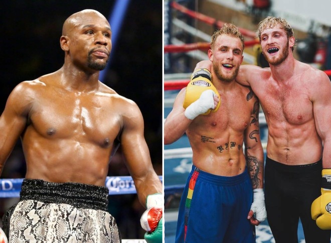 Mayweather tuyên chiến với anh em Logan Paul - Jack Paul