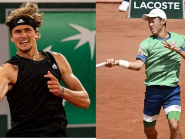 Video tennis Zverev - Nishikori: Vùi dập khó ngờ, hiên ngang đi tiếp (Roland Garros)