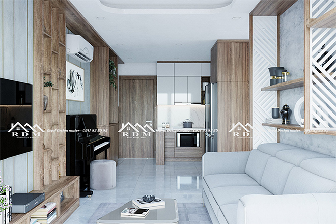 Thiết kế nội thất chung cư – thế mạnh của Nội thất Royal - 1