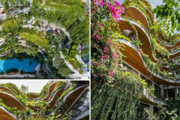 Kinh doanh - Tòa nhà cũ được cải tạo thành 'ốc đảo xanh' ở Sài Gòn khiến báo nước ngoài trầm trồ
