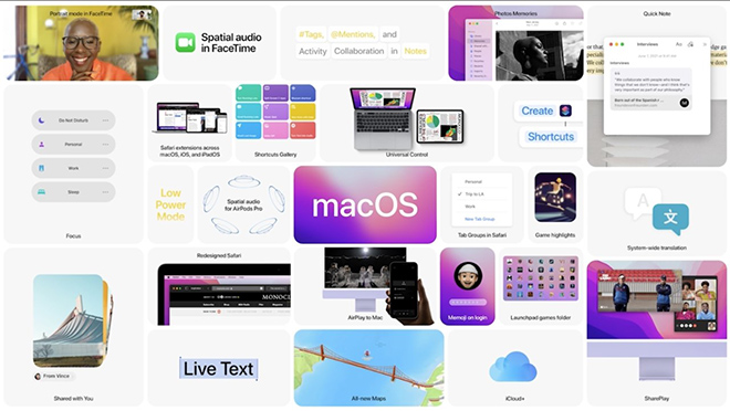 macOS Monterey mang đến nhiều cải tiến cho người dùng.