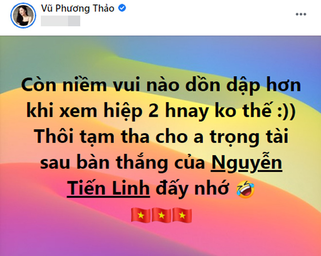 Tiến Linh ghi bàn, nữ MC xinh đẹp trẻ tuổi nhất VTV lập tức đáp lời - 3