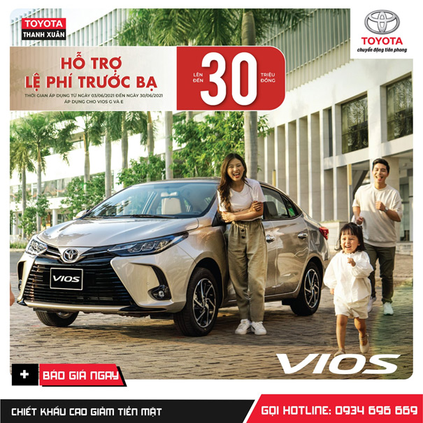 Toyota Thanh Xuân: Hỗ trợ mùa dịch - ưu đãi cực đỉnh - 2