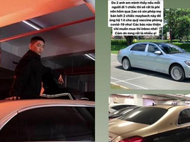 Bạn trẻ - Cuộc sống - Gia Kỳ - "Rich kid" ngồi cạnh Ngọc Trinh trên máy bay rao bán 2 siêu xe ủng hộ quỹ vắc-xin