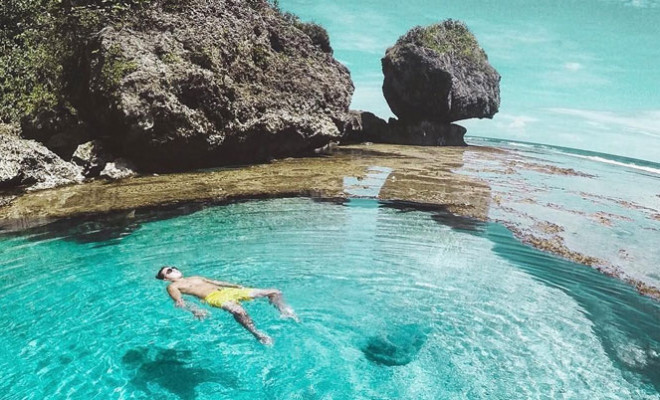 Hồ thủy triều Magpupungko trên đảo Siagrao - 1